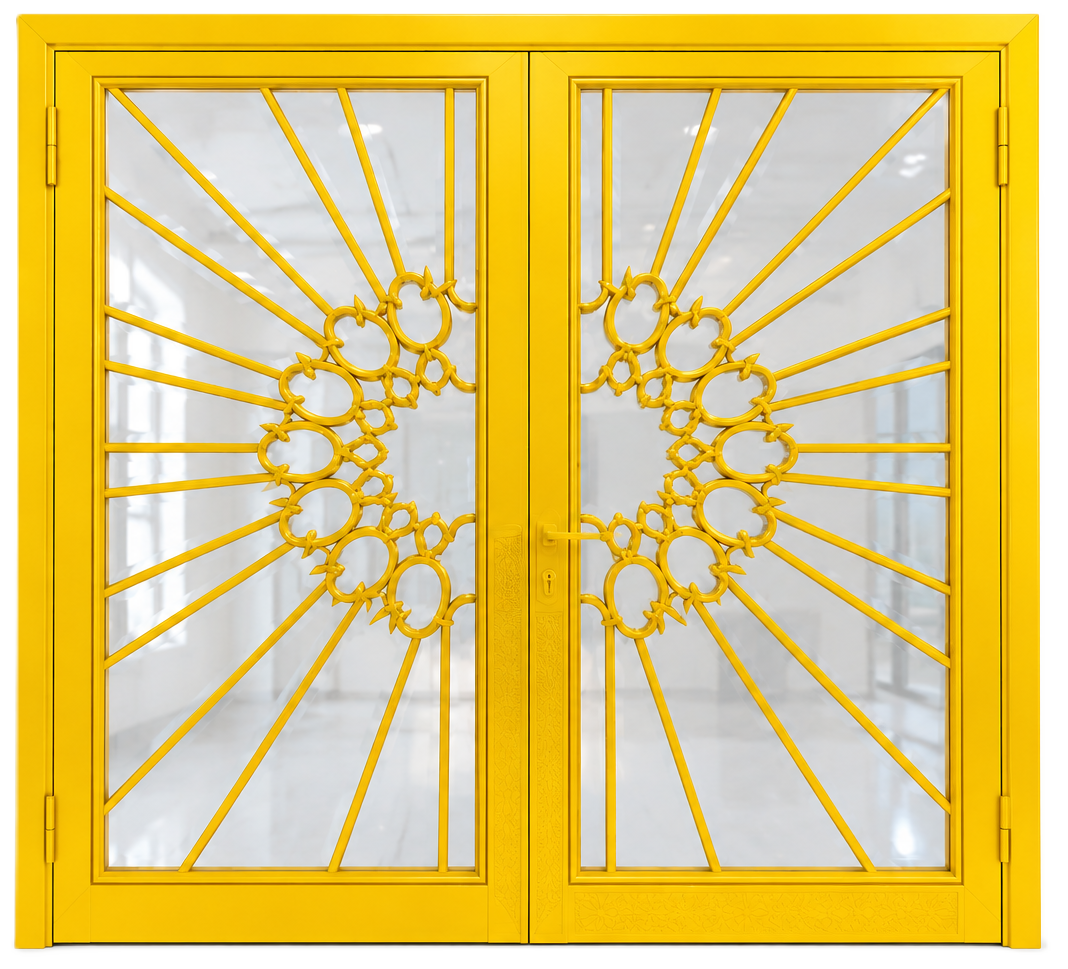 Cast Aluminum Doors (Art Design)