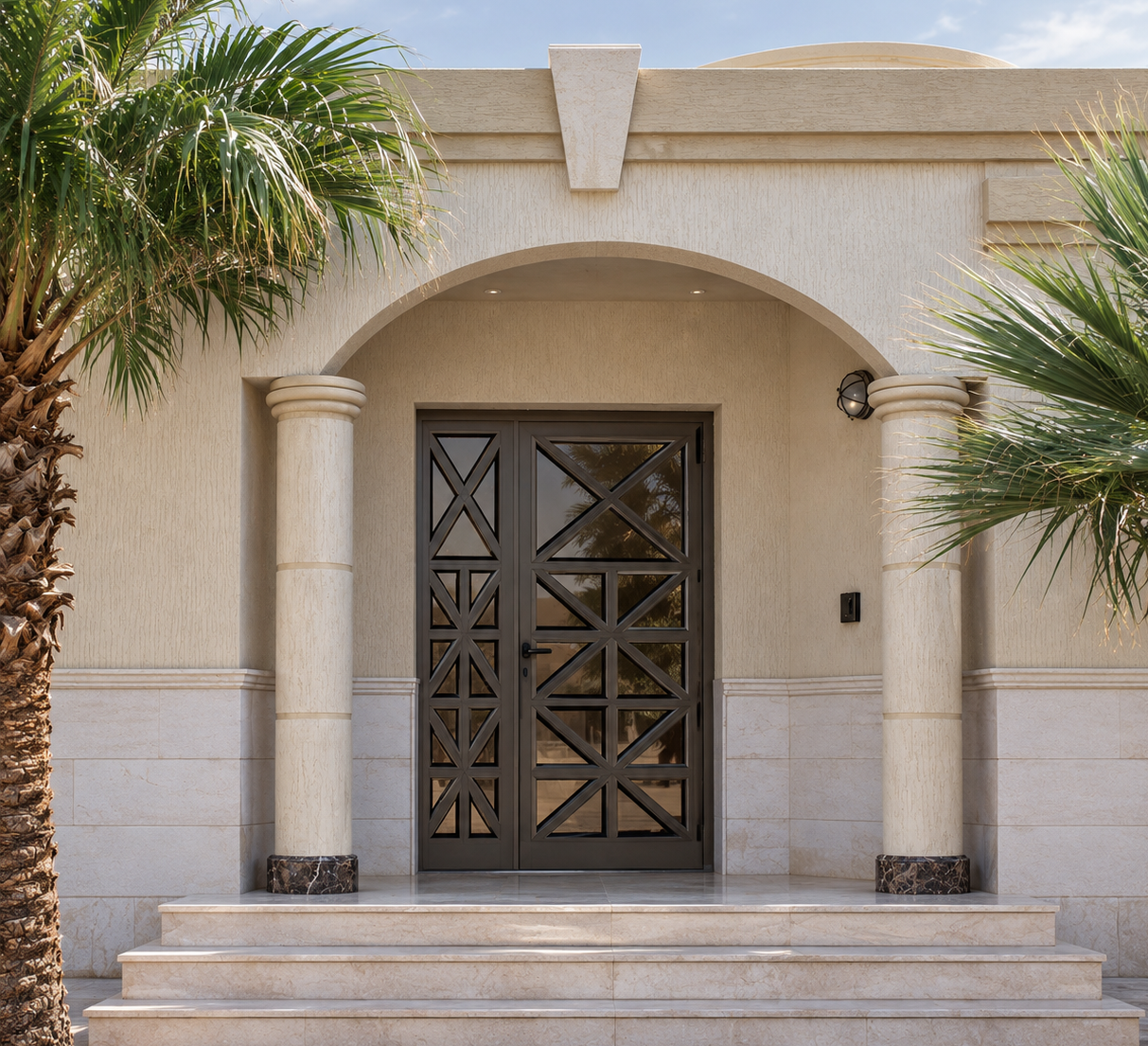  Cast Aluminum Doors (Art Design)